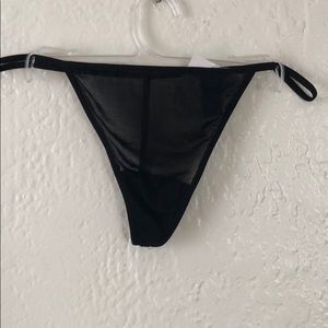 NWT Elegant See Through G String Panty.